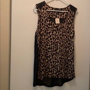 Forever 21 Cheetah tank-NWT